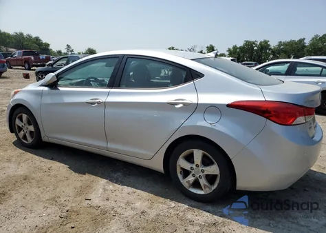 2011 Hyundai Elantra Gls из США, поврежденный, VIN 5NPDH4AEXBH005143